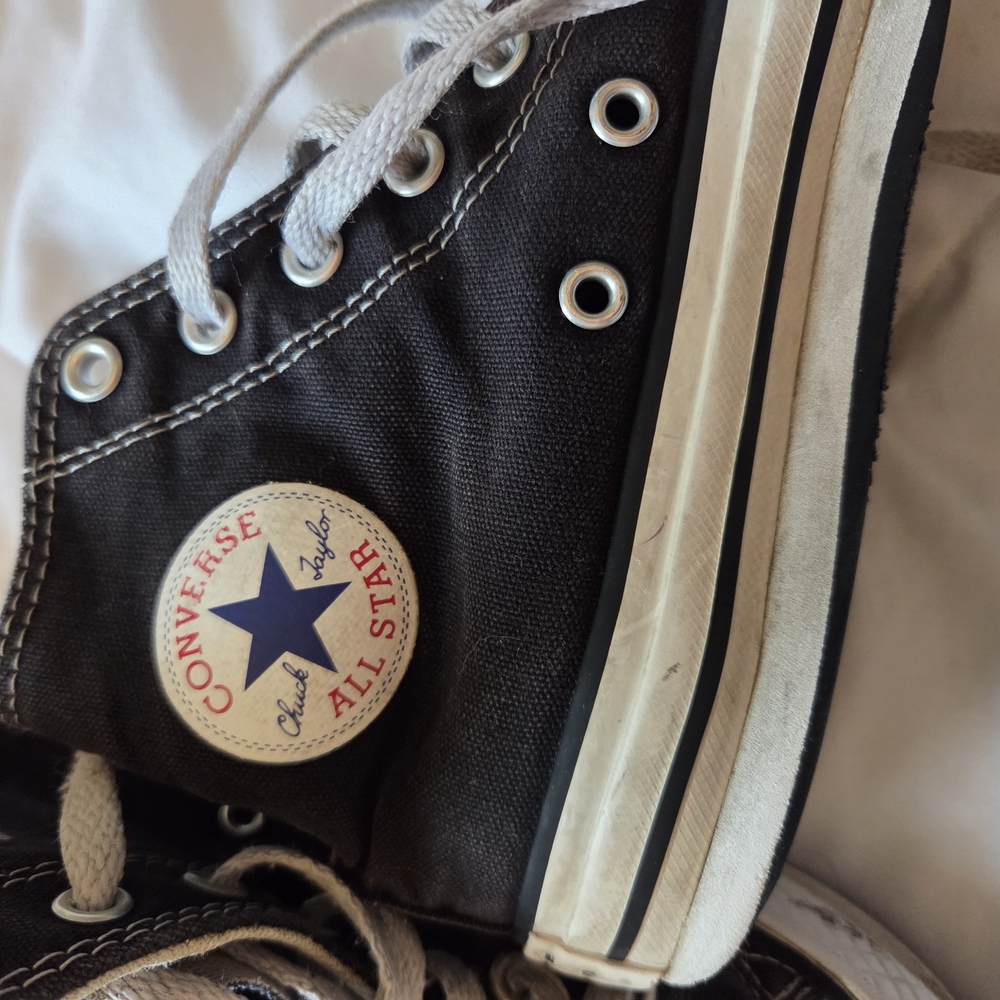 Converse Black High-Top Sneakers